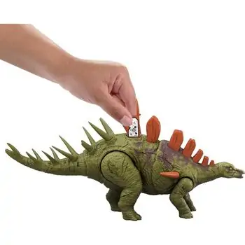 Mattel Jurassic World Wild Roar Kentrosaurus-სათამაშო დინოზავრი, 3 image
