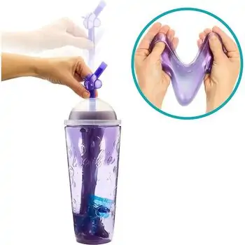 Barbie Pop Reveal Doll Purple Slime - თოჯინა იასამნისფერი სლაიმით, 6 image