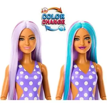 Barbie Pop Reveal Doll Purple Slime - თოჯინა იასამნისფერი სლაიმით, 3 image