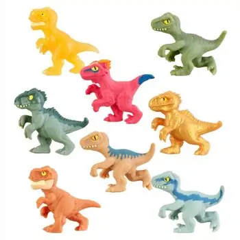 Goo Jit Zu Jurassic Mini Dino Toy Figure - სათამაშო მინი დინოზავრის ფიგურები, 2 image