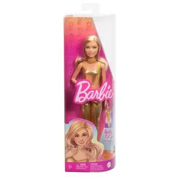Barbie Fashionista Doll Petite With Blonde Wavy Hair - ბარბის თოჯინა, 5 image