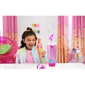 Barbie Pop Reveal Doll Pink Slime-თოჯინა ვარდისფერი სლაიმით, 4 image