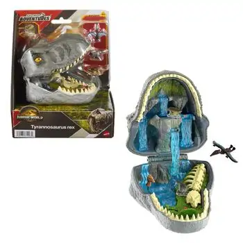 Jurassic World Rebirth Micro Adventure – სათამაშო დინოზავრის თავი