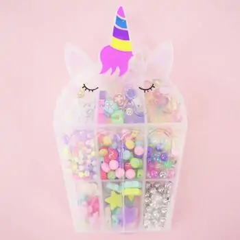 Unicorn pocket box Hearts - ბისერების ნაკრები