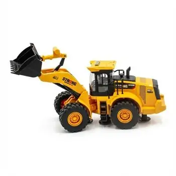 Friction Excavator Toy with Lights and Sound - სათამაშო ექსკავატორი განათებით და ხმოვანი ფუნქციით, 6 image