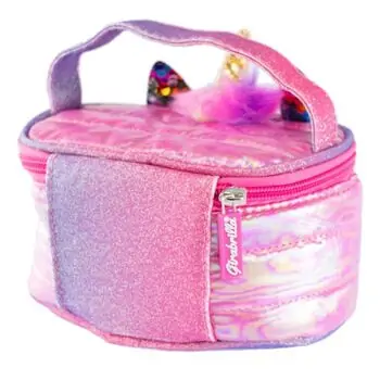 Girabrilla Puffer unicorn case Magenta -კოსმეტიკის ჩანთა, 2 image