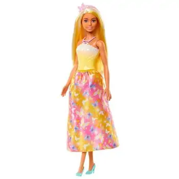 Barbie Royal Doll with Brightly Highlighted Fantasy Hair - ბარბის თოჯინა, 4 image