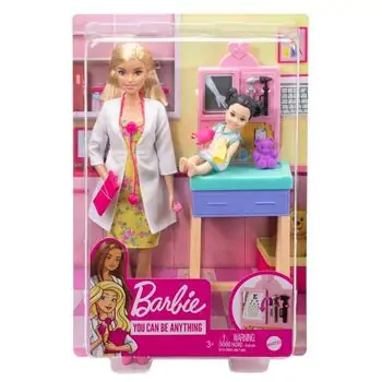Barbie Pediatrician Playset ბარბის თოჯინა აქსესუარებით, 6 image