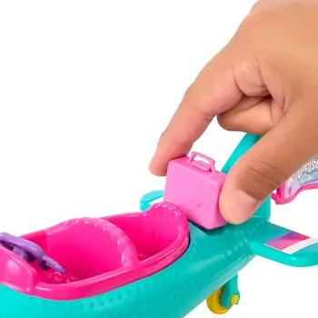 Barbie Chelsea HTK38 Doll & Plane Playset - ბარბის თვითმფრინავი, 5 image