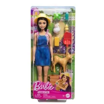 Barbie HRG62 You Can Be Anything Farm Doll Black - ბარბის სათამაშო თოჯინა