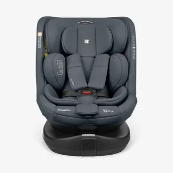 Kikkaboo i-Round Dark Grey i-SIZE- მანქანის სავარძელი (ქარსითი), 2 image