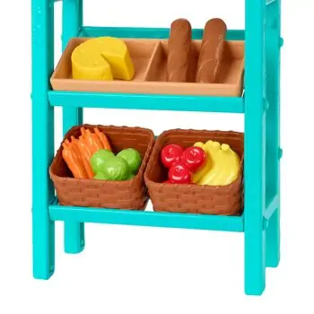 Barbie Farmers Market Playset ბარბის თოჯინა აქსესუარებით, 5 image