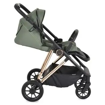 Moni Baby stroller 4 in 1 Merci Dark-green - საბავშვო ეტლის კომპლექტი, 9 image