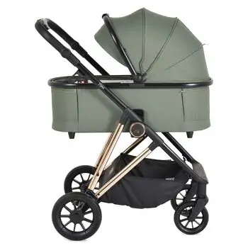 Moni Baby stroller 4 in 1 Merci Dark-green - საბავშვო ეტლის კომპლექტი, 17 image