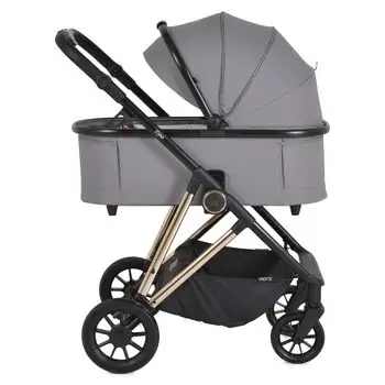 Moni Baby stroller 4 in 1 Merci Stone-grey - საბავშვო ეტლის კომპლექტი, 22 image