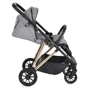 Moni Baby stroller 4 in 1 Merci Stone-grey - საბავშვო ეტლის კომპლექტი, 8 image