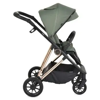 Moni Baby stroller 4 in 1 Merci Dark-green - საბავშვო ეტლის კომპლექტი, 12 image