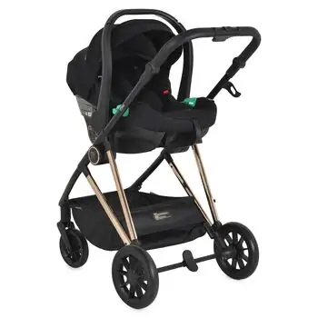 Moni Baby stroller 4 in 1 Merci Onyx-Black - საბავშვო ეტლის კომპლექტი, 22 image