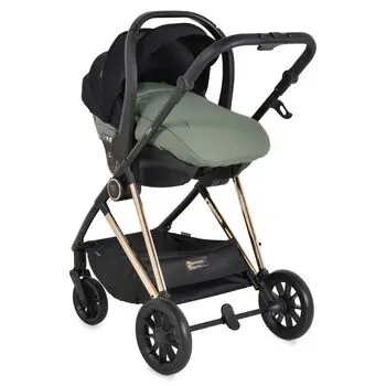 Moni Baby stroller 4 in 1 Merci Dark-green - საბავშვო ეტლის კომპლექტი, 23 image