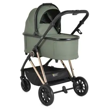 Moni Baby stroller 4 in 1 Merci Dark-green - საბავშვო ეტლის კომპლექტი, 15 image