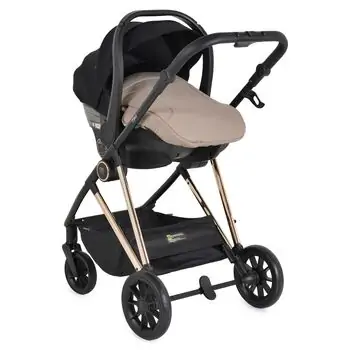Moni Baby stroller 4 in 1 Merci Beige - საბავშვო ეტლის კომპლექტი, 23 image