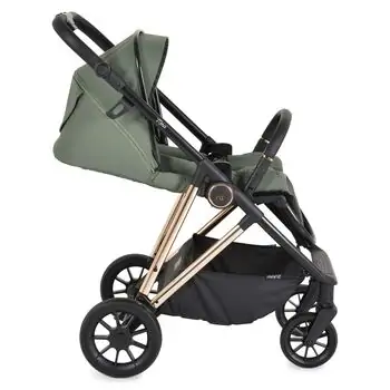 Moni Baby stroller 4 in 1 Merci Dark-green - საბავშვო ეტლის კომპლექტი, 8 image