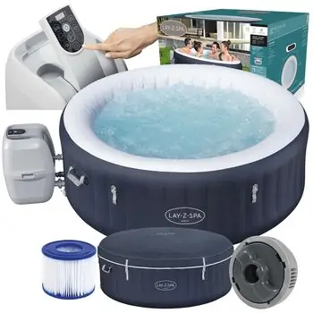 Bestway 6001C Lay-Z-Spa Miami AirJet Energy-Saving Hot Tub - გასაბერი ჯაკუზი