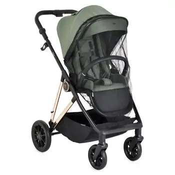 Moni Baby stroller 4 in 1 Merci Dark-green - საბავშვო ეტლის კომპლექტი, 28 image