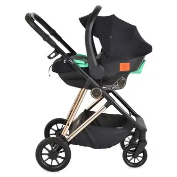 Moni Baby stroller 4 in 1 Merci Dark-green - საბავშვო ეტლის კომპლექტი, 24 image