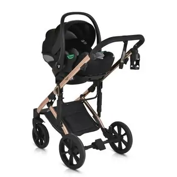 Cangaroo Baby stroller 4 in 1 Eggo Emerald-blue - საბავშვო ეტლის კომპლექტი, 17 image