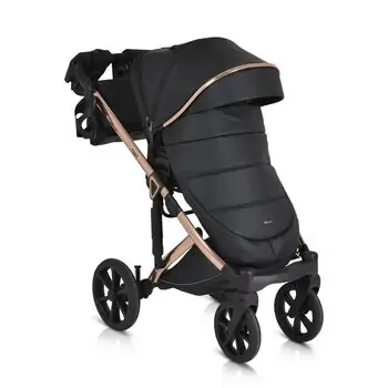 Cangaroo Baby stroller 4 in 1 Eggo Caviar-black - საბავშვო ეტლის კომპლექტი, 5 image
