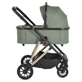 Moni Baby stroller 4 in 1 Merci Dark-green - საბავშვო ეტლის კომპლექტი, 16 image