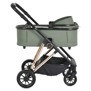 Moni Baby stroller 4 in 1 Merci Dark-green - საბავშვო ეტლის კომპლექტი, 18 image