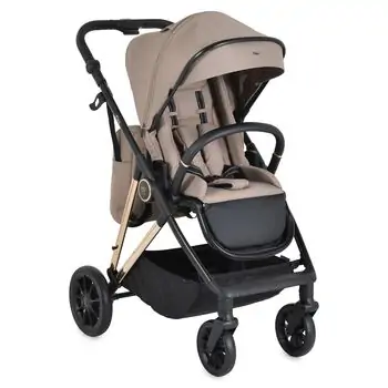 Moni Baby stroller 4 in 1 Merci Beige - საბავშვო ეტლის კომპლექტი, 4 image