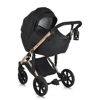 Cangaroo Baby stroller 4 in 1 Eggo Caviar-black - საბავშვო ეტლის კომპლექტი, 13 image