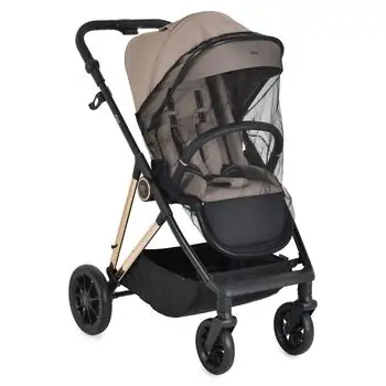 Moni Baby stroller 4 in 1 Merci Beige - საბავშვო ეტლის კომპლექტი, 27 image