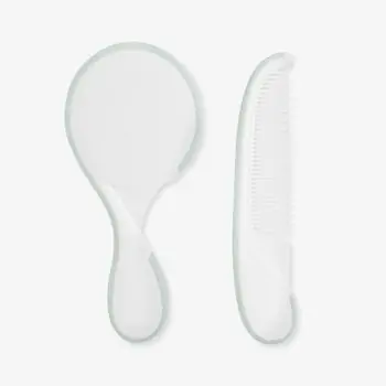 KikkaBoo Comb and Brush Utility Mint - საბავშვო სავარცხლის ნაკრები, 2 image