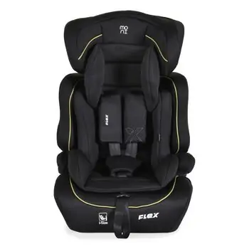 Moni Car Seat Flex 76-150cm Black with Green line - მანქანის სავარძელი (ქარსითი), 3 image