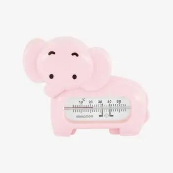 KikkaBoo Bath thermometer Elephant Pink აბაზანის თერმომეტრი