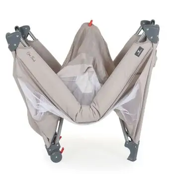 Cangaroo One Touch Light Grey საწოლ მანეჟი, 5 image