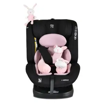 Moni Baby car seat i-Maxx 40-150cm Baby-pink - მანქანის სავარძელი (ქარსითი), 3 image