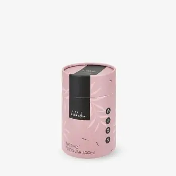 KikkaBoo Thermo food jar 400ml Flora Blush - თერმო საკვები ქილა, 3 image