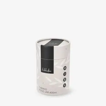 KikkaBoo Thermo food jar 400ml Flora Sand - თერმო საკვები ქილა, 4 image