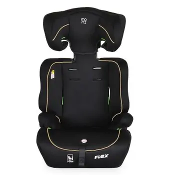 Moni Car Seat Flex 76-150cm Black with Beige line - მანქანის სავარძელი (ქარსითი), 6 image