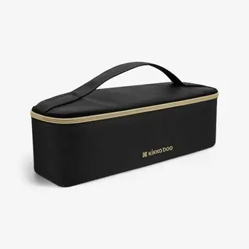 KikkaBoo Food bag Foody Black 2025 -  საკვების თერმო ჩანთა, 2 image