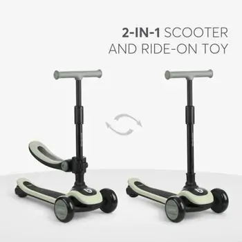 KikkaBoo Scooter 2in1 Treo Mint საბავშვო სკუტერი, 7 image