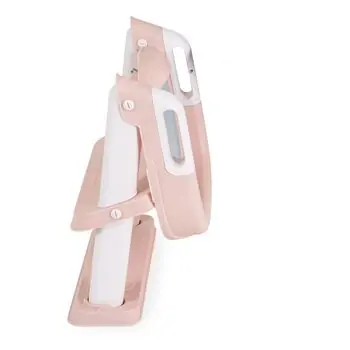Moni Children's toilet seat with ladder Lifty pink - უნიტაზის ადაპტორი, 4 image