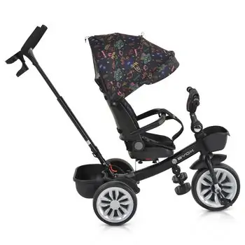 Byox Children's tricycle Space orange - სასეირნო ველო-ეტლი, 4 image