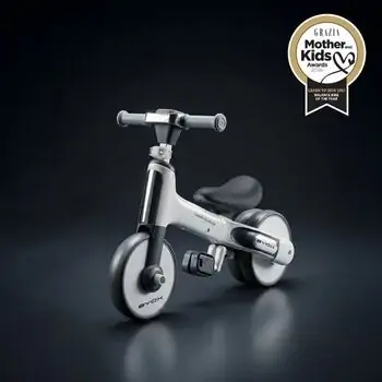 Byox Mini balance bike Learn to Ride 2in1 pink (საბავშვო ველოსიპედი (ბალანს ბაიკი), 2 image