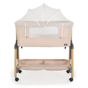 Cangaroo Baby Crib Adoro khaki ახალშობილის საწოლი, 2 image
